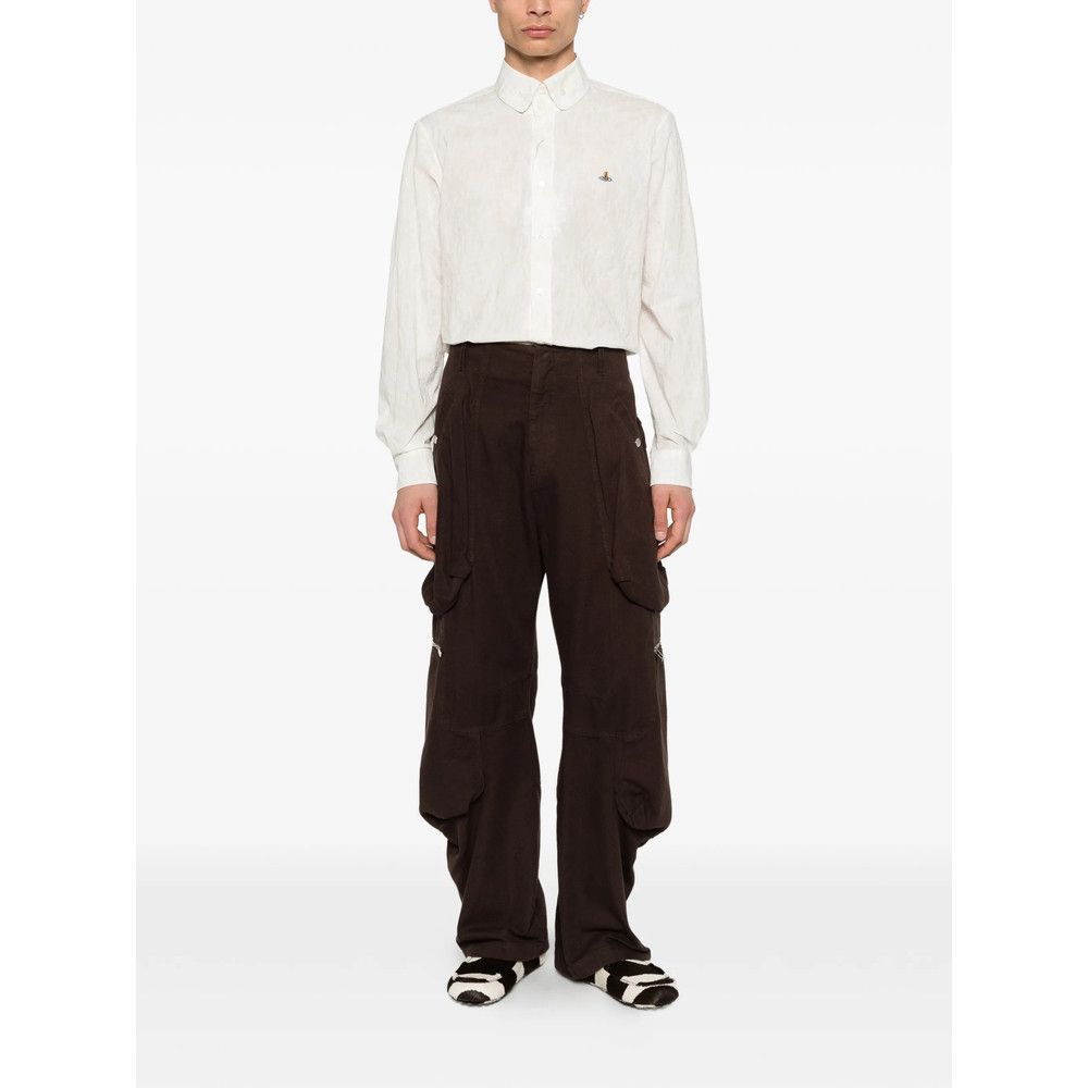 Vivienne Westwood Vivienne Westwood WHITE Shirts Size US L / EU 52-54 / 3 - 4 Thumbnail