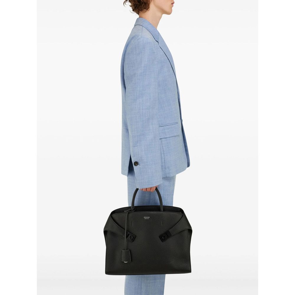 Salvatore Ferragamo Ferragamo BLACK Laptop Bags & Briefcases Size ONE SIZE - 2 Thumbnail