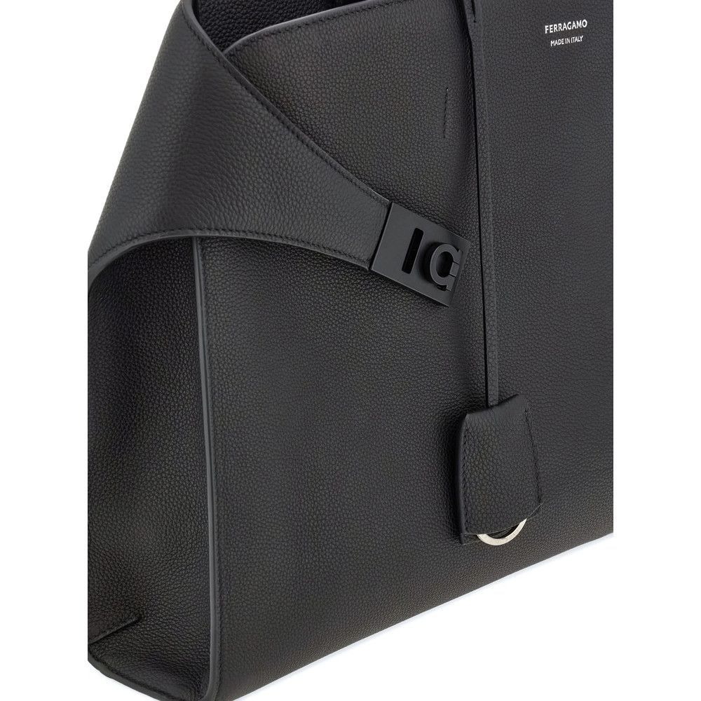 Salvatore Ferragamo Ferragamo BLACK Laptop Bags & Briefcases Size ONE SIZE - 3 Thumbnail