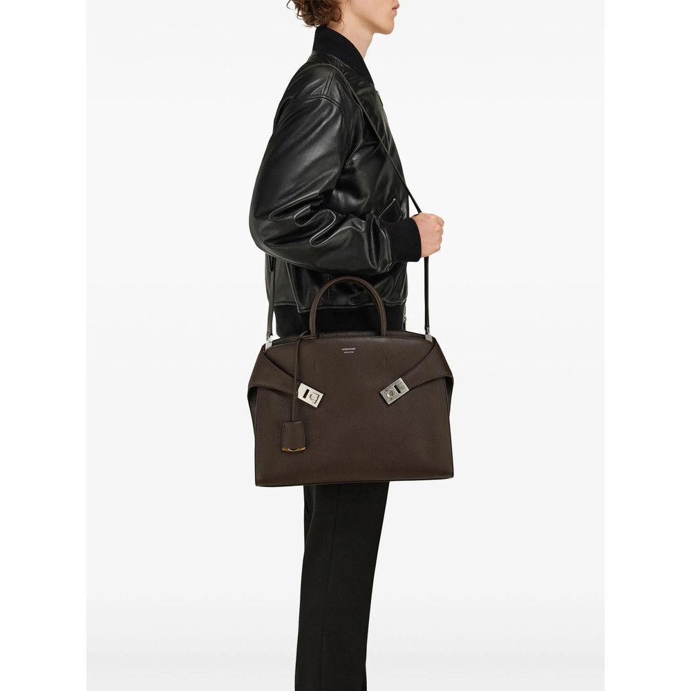 Salvatore Ferragamo Ferragamo BROWN Tote Bags Size ONE SIZE - 2 Thumbnail