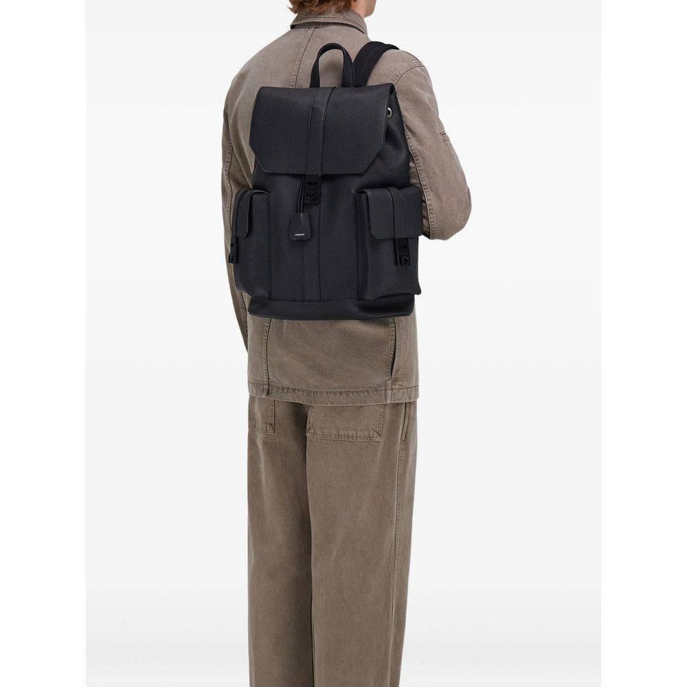 Salvatore Ferragamo Ferragamo BLACK Backpacks Size ONE SIZE - 2 Thumbnail