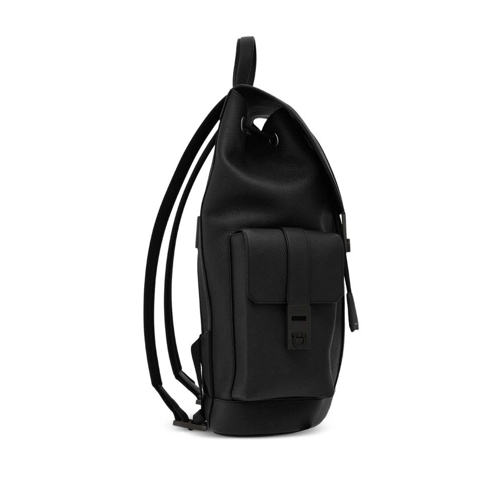 Salvatore Ferragamo Ferragamo BLACK Backpacks Size ONE SIZE - 5 Thumbnail