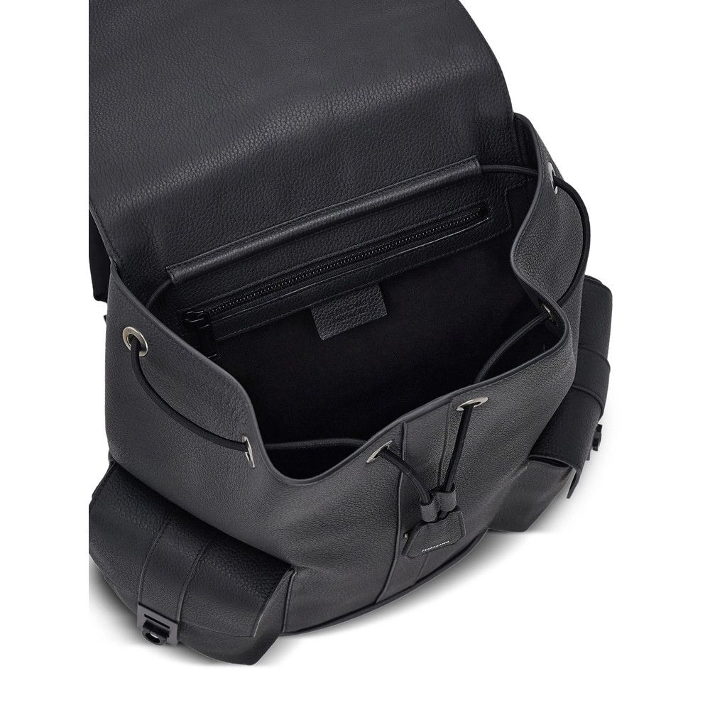Salvatore Ferragamo Ferragamo BLACK Backpacks Size ONE SIZE - 3 Thumbnail