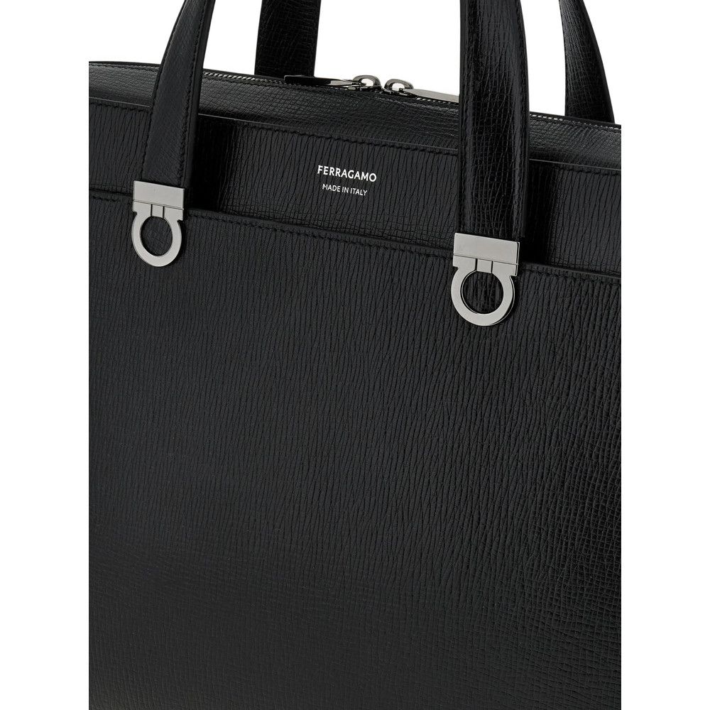 Salvatore Ferragamo Ferragamo BLACK Laptop Bags & Briefcases Size ONE SIZE - 3 Thumbnail