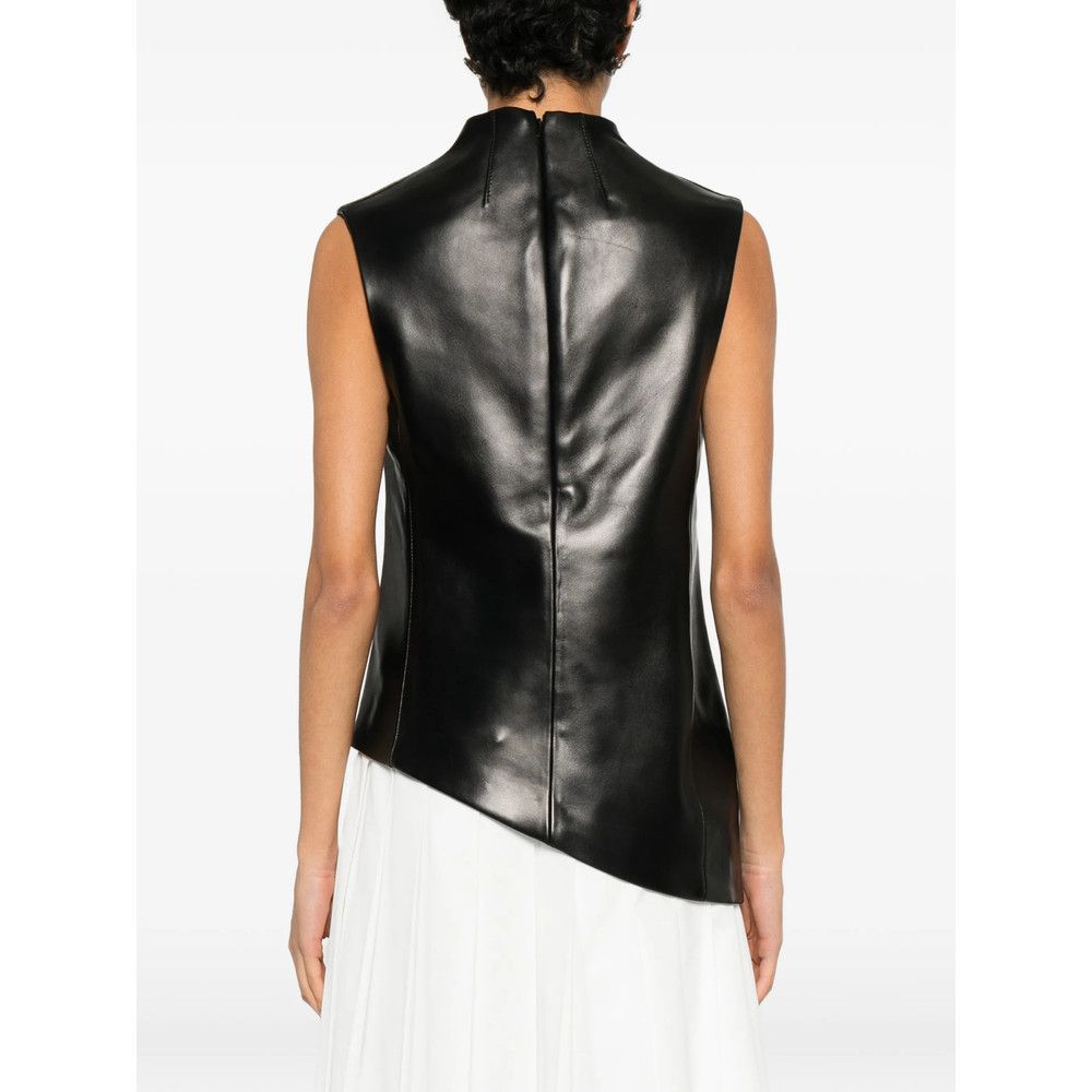 KHAITE Khaite BLACK Tops - Vests & Tank Tops Size M / US 6-8 / IT 42-44 - 2 Thumbnail
