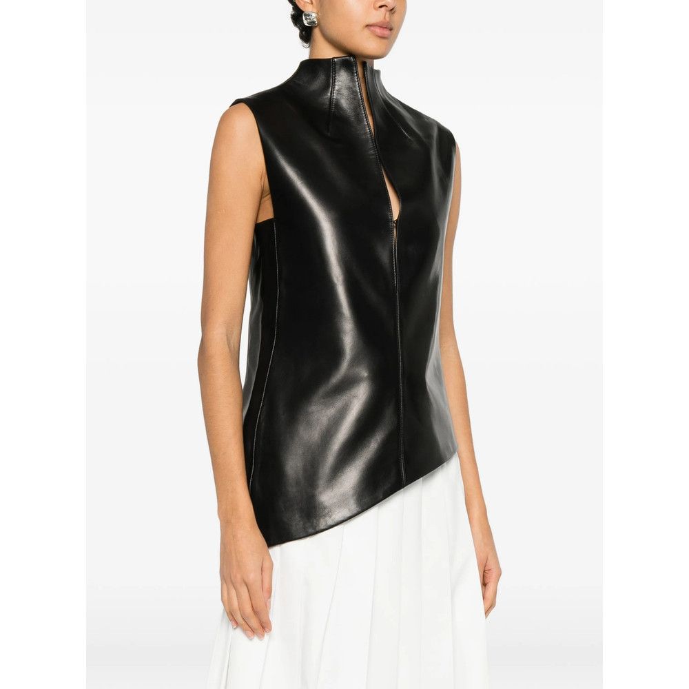 KHAITE Khaite BLACK Tops - Vests & Tank Tops Size M / US 6-8 / IT 42-44 - 5 Thumbnail