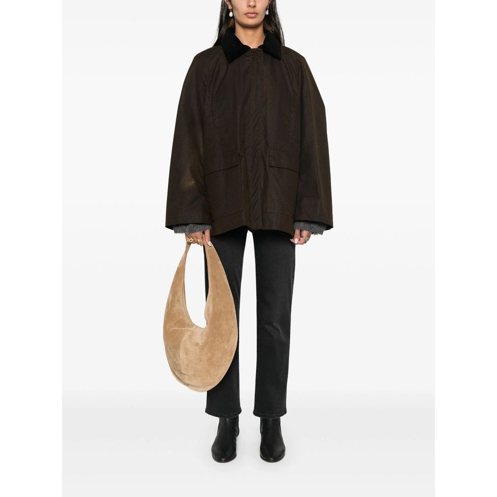 Toteme Toteme BROWN Jackets - Oversized Jackets Size XS / US 0-2 / IT 36-38 - 4 Thumbnail