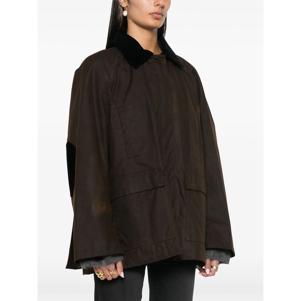 Toteme Toteme BROWN Jackets - Oversized Jackets Size XS / US 0-2 / IT 36-38 - 3 Thumbnail