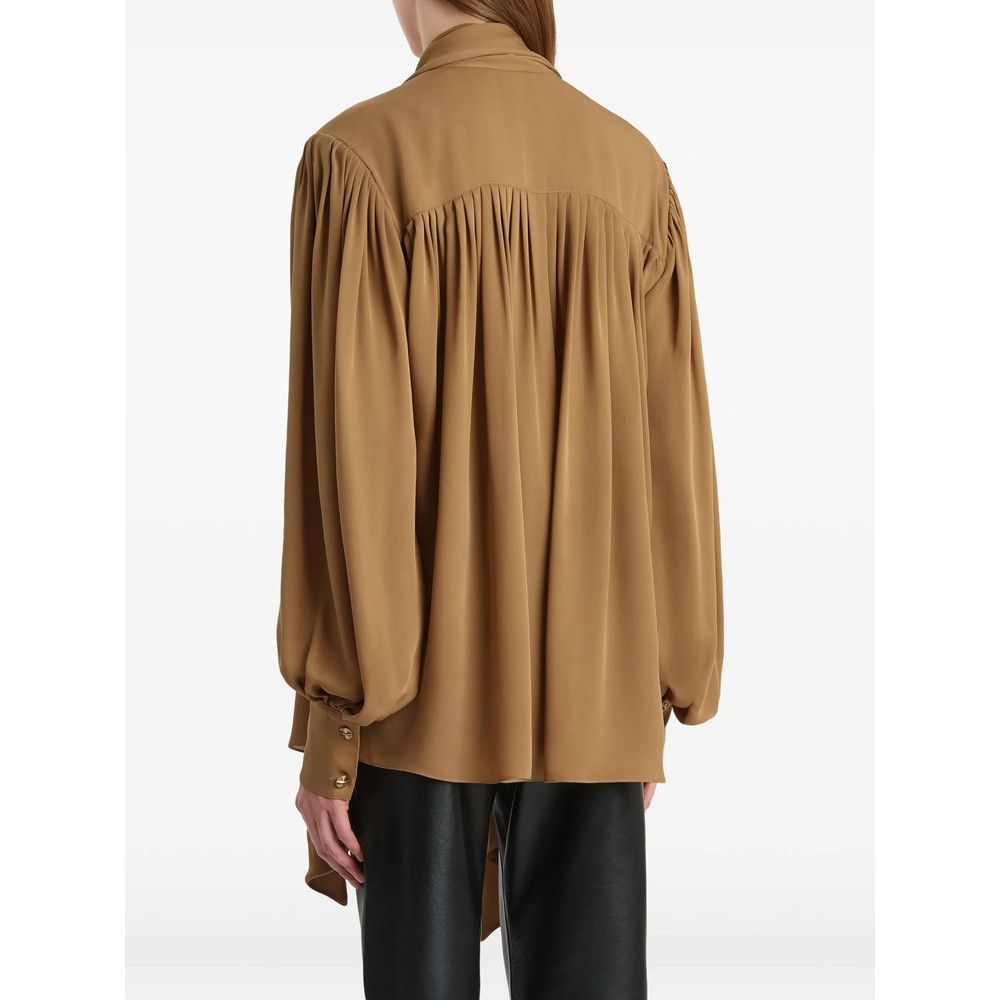 KHAITE Khaite BROWN Tops - Blouses Size XS / US 0-2 / IT 36-38 - 6 Thumbnail
