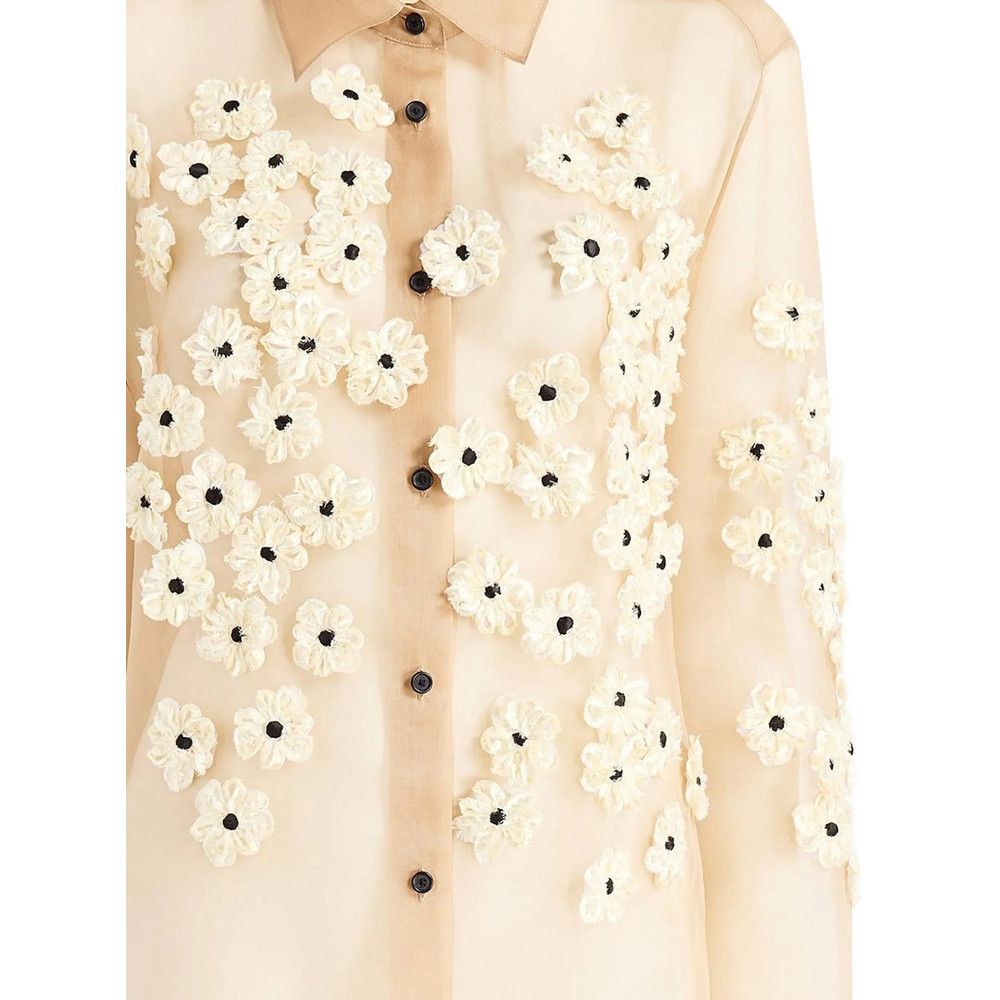 KHAITE Khaite NEUTRALS Tops - Shirts Size S / US 4 / IT 40 - 2 Thumbnail