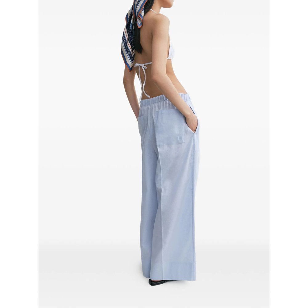 Toteme Toteme BLUE Trousers - Palazzo Pants Size 32" / US 10 / IT 46 - 4 Thumbnail