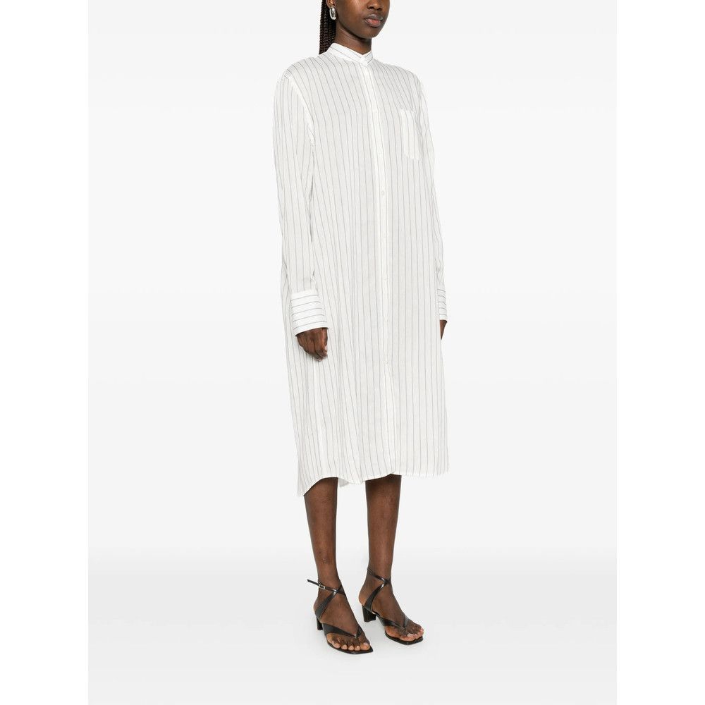 Toteme Toteme WHITE Dresses - Day Dresses Size XS / US 0-2 / IT 36-38 - 4 Thumbnail