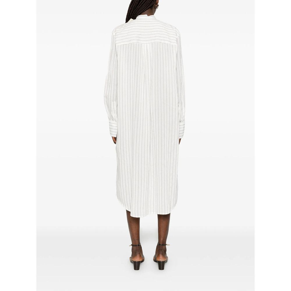 Toteme Toteme WHITE Dresses - Day Dresses Size XS / US 0-2 / IT 36-38 - 5 Thumbnail