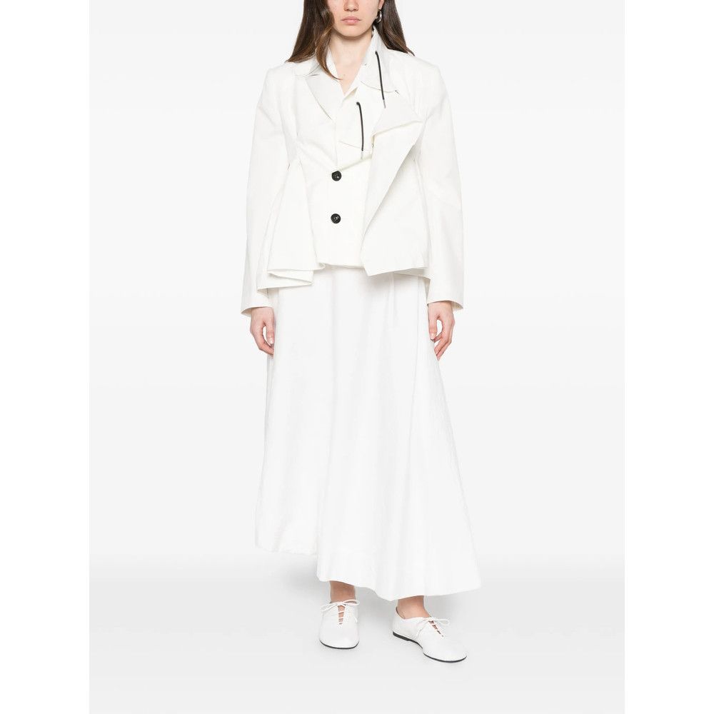 Sacai Sacai WHITE Jackets - Blazers Size M / US 6-8 / IT 42-44 - 3 Thumbnail