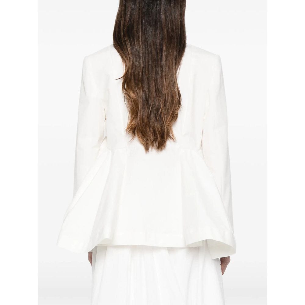 Sacai Sacai WHITE Jackets - Blazers Size M / US 6-8 / IT 42-44 - 5 Thumbnail
