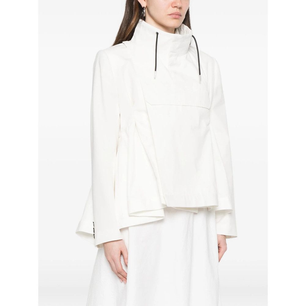 Sacai Sacai WHITE Jackets - Blazers Size M / US 6-8 / IT 42-44 - 2 Thumbnail