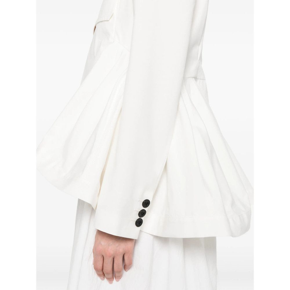 Sacai Sacai WHITE Jackets - Blazers Size M / US 6-8 / IT 42-44 - 4 Thumbnail