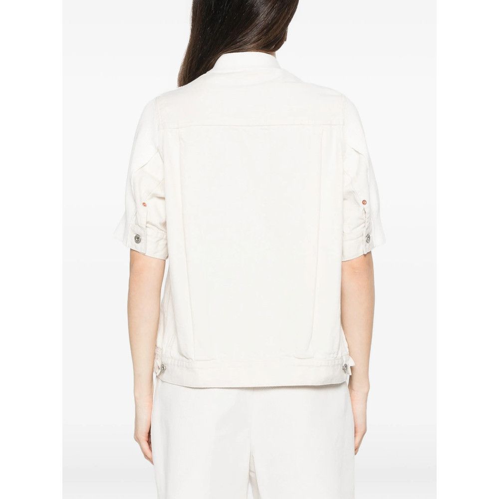 Sacai Sacai NEUTRALS Knitwear - Cardigans Size S / US 4 / IT 40 - 4 Thumbnail