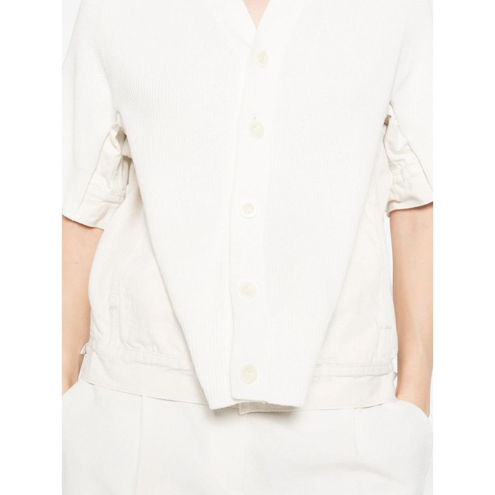 Sacai Sacai NEUTRALS Knitwear - Cardigans Size S / US 4 / IT 40 - 2 Thumbnail