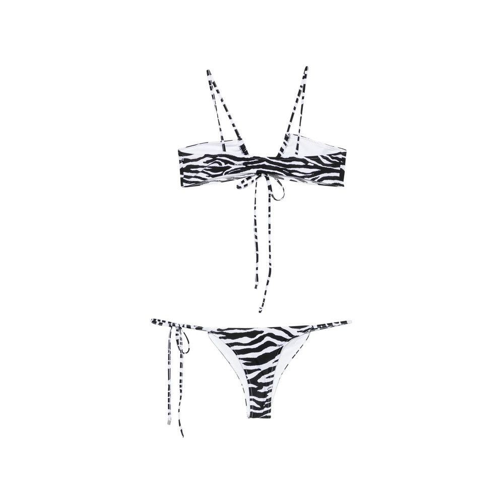 The Attico The Attico WHITE Beachwear - Bikinis Size S / US 4 / IT 40 - 3 Thumbnail