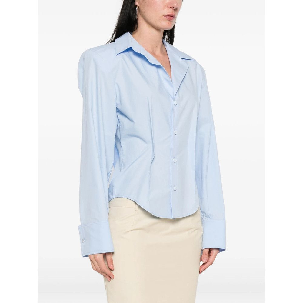 The Attico The Attico BLUE Tops - Shirts Size XS / US 0-2 / IT 36-38 - 3 Thumbnail
