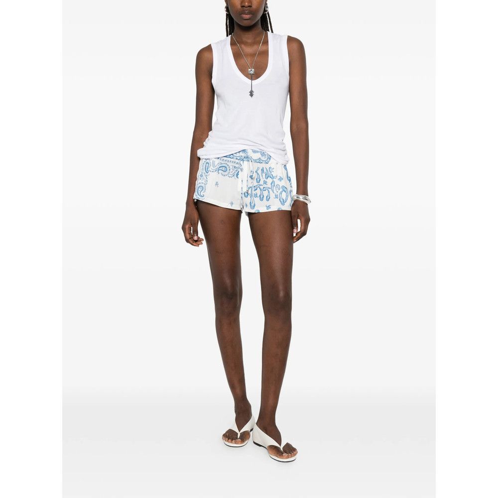 The Attico The Attico WHITE Shorts - Mini Shorts Size 26" / US 2 / IT 38 - 2 Thumbnail