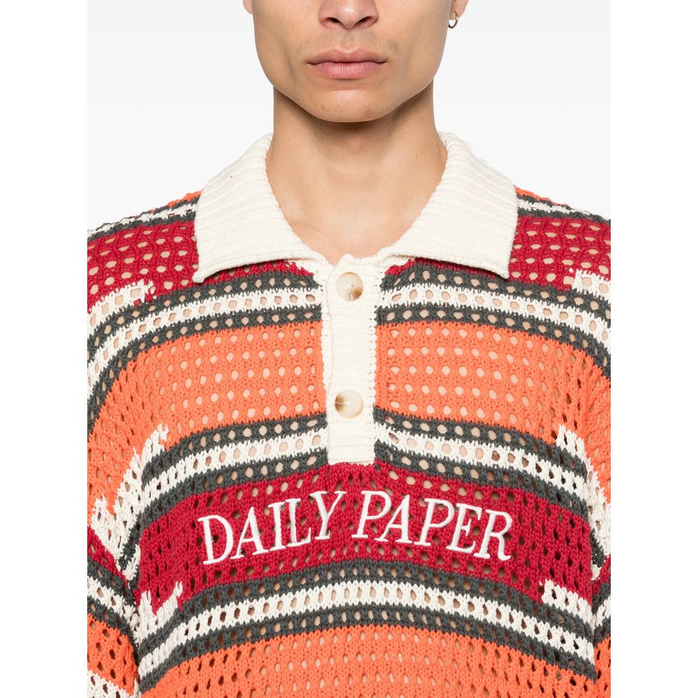 Daily Paper Daily Paper RED Polo Shirts Size US M / EU 48-50 / 2 - 2 Thumbnail