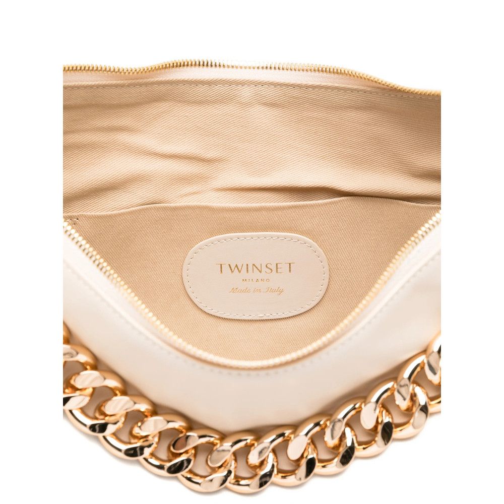 TWINSET Twinset NEUTRALS Shoulder Bags Size ONE SIZE - 3 Thumbnail
