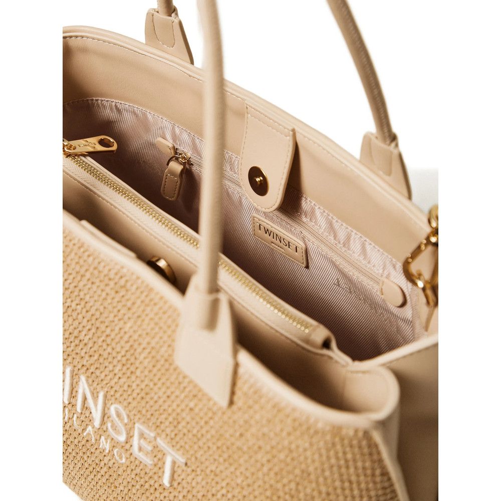 TWINSET Twinset NEUTRALS Tote Bags Size ONE SIZE - 2 Thumbnail