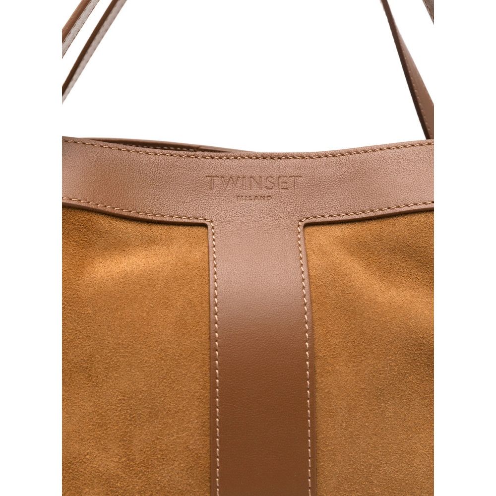 TWINSET Twinset BROWN Tote Bags Size ONE SIZE - 2 Thumbnail