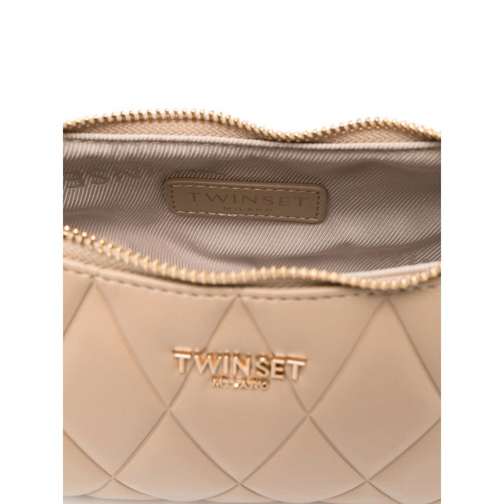 TWINSET Twinset NEUTRALS Shoulder Bags Size ONE SIZE - 3 Thumbnail