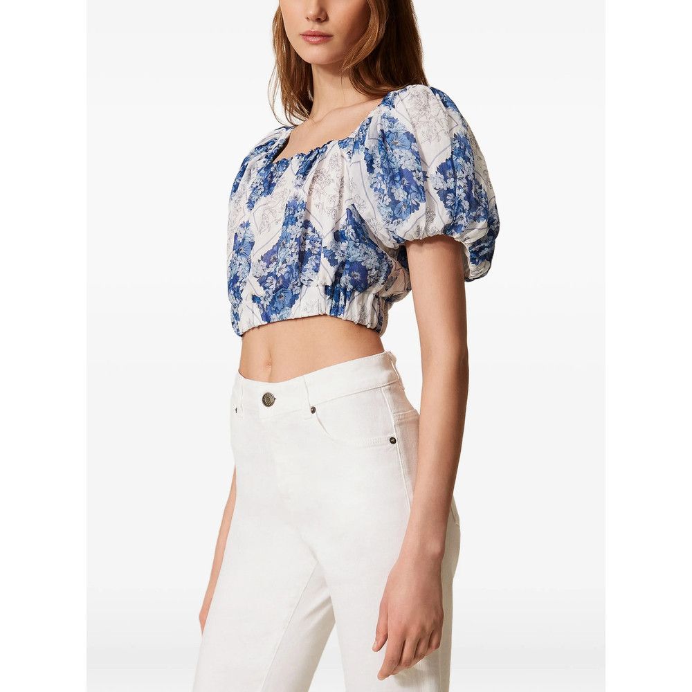 TWINSET Twinset WHITE Tops - Blouses Size M / US 6-8 / IT 42-44 - 3 Thumbnail