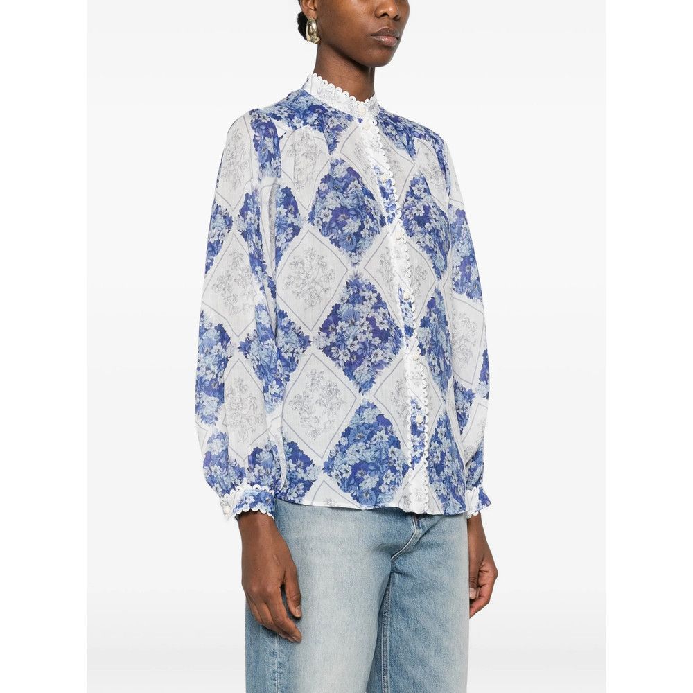 TWINSET Twinset BLUE Tops - Blouses Size S / US 4 / IT 40 - 2 Thumbnail