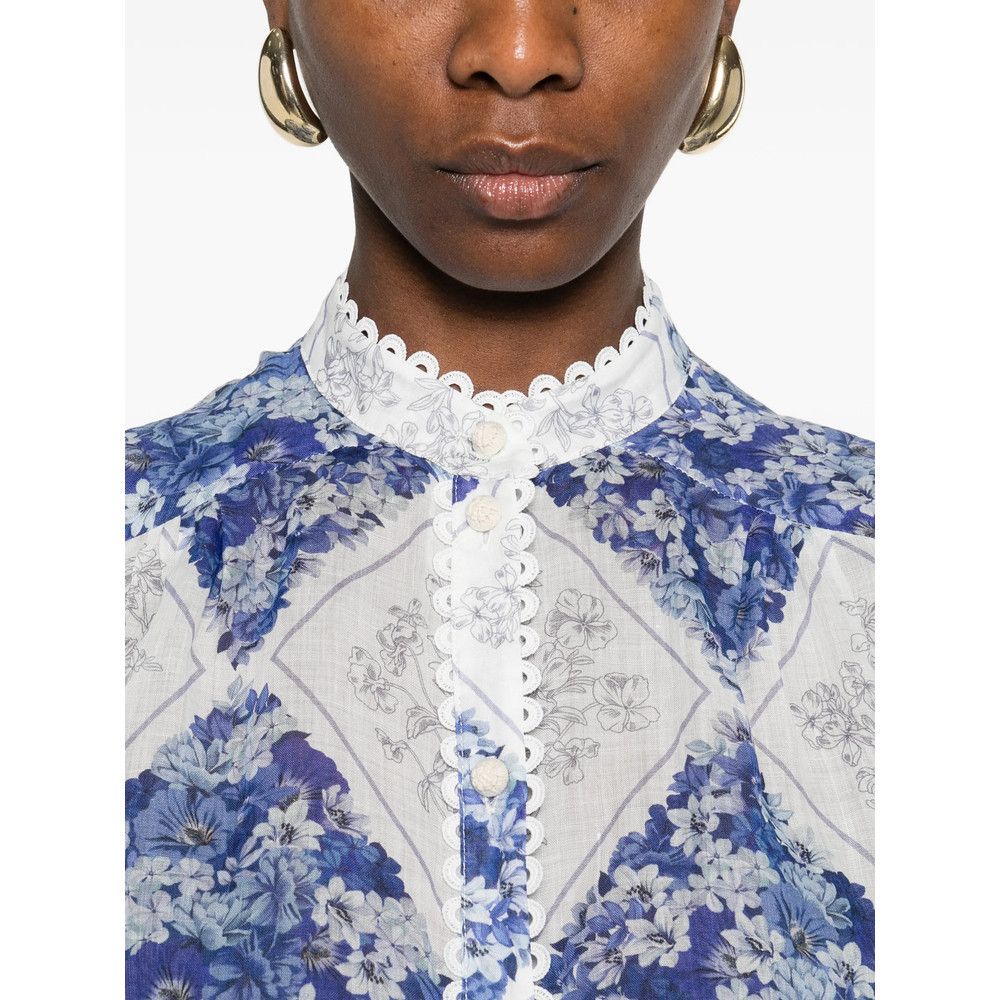 TWINSET Twinset BLUE Tops - Blouses Size S / US 4 / IT 40 - 3 Thumbnail
