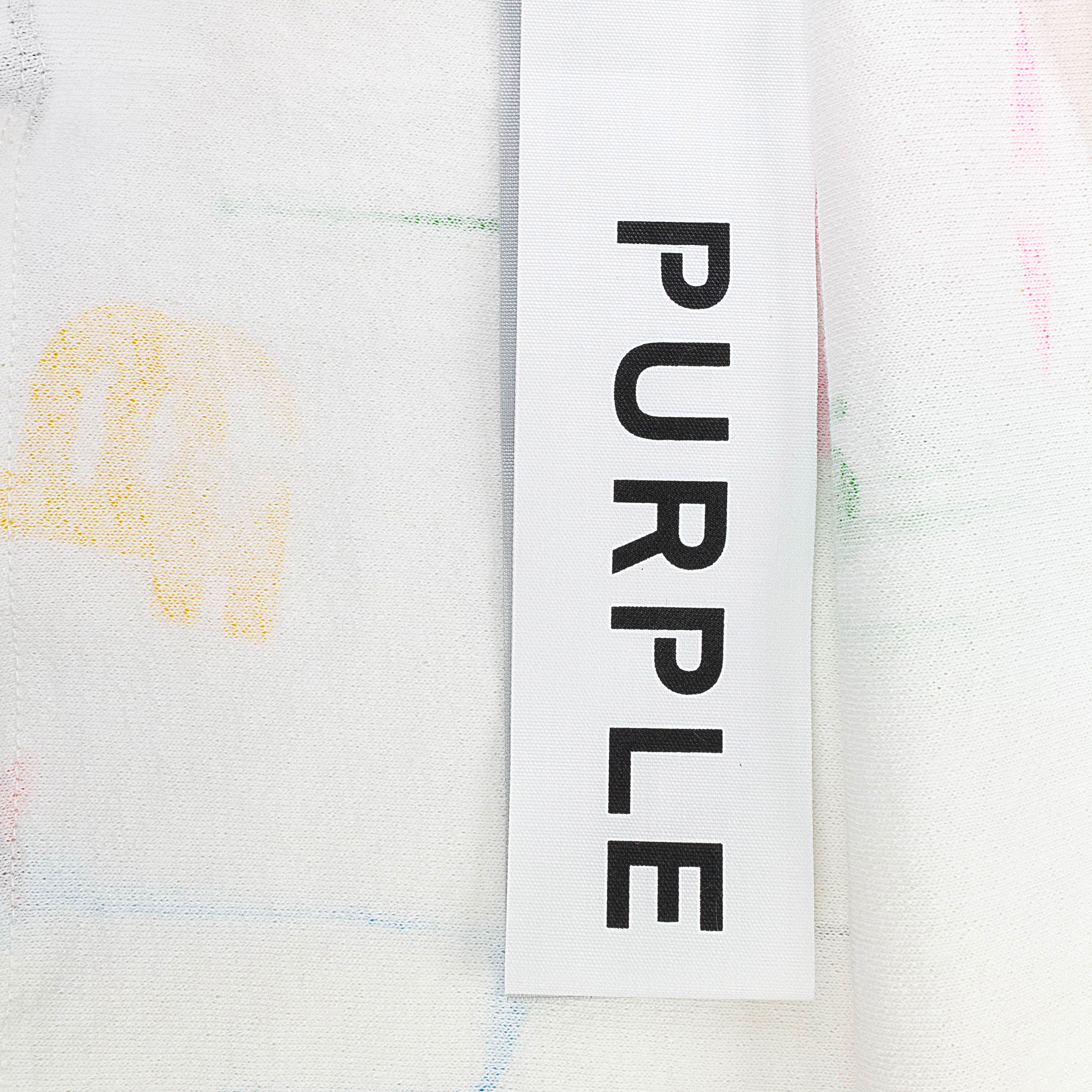 Purple Brand TEXTURED INSIDE OUT TEE OFF WHITE T-SHIRTS Size M Size US M / EU 48-50 / 2 - 6 Thumbnail