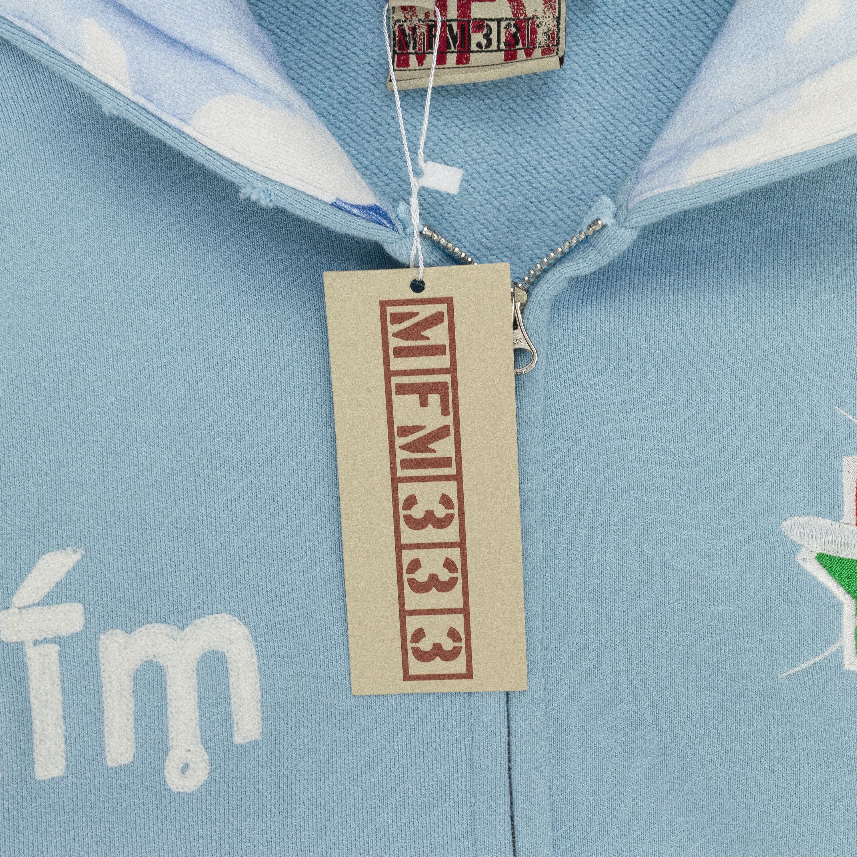 murd333r.fm MURD333R.FM LIGHT BLUE SPECIAL OPS HOODIE SIZE M Size US M / EU 48-50 / 2 - 5 Thumbnail
