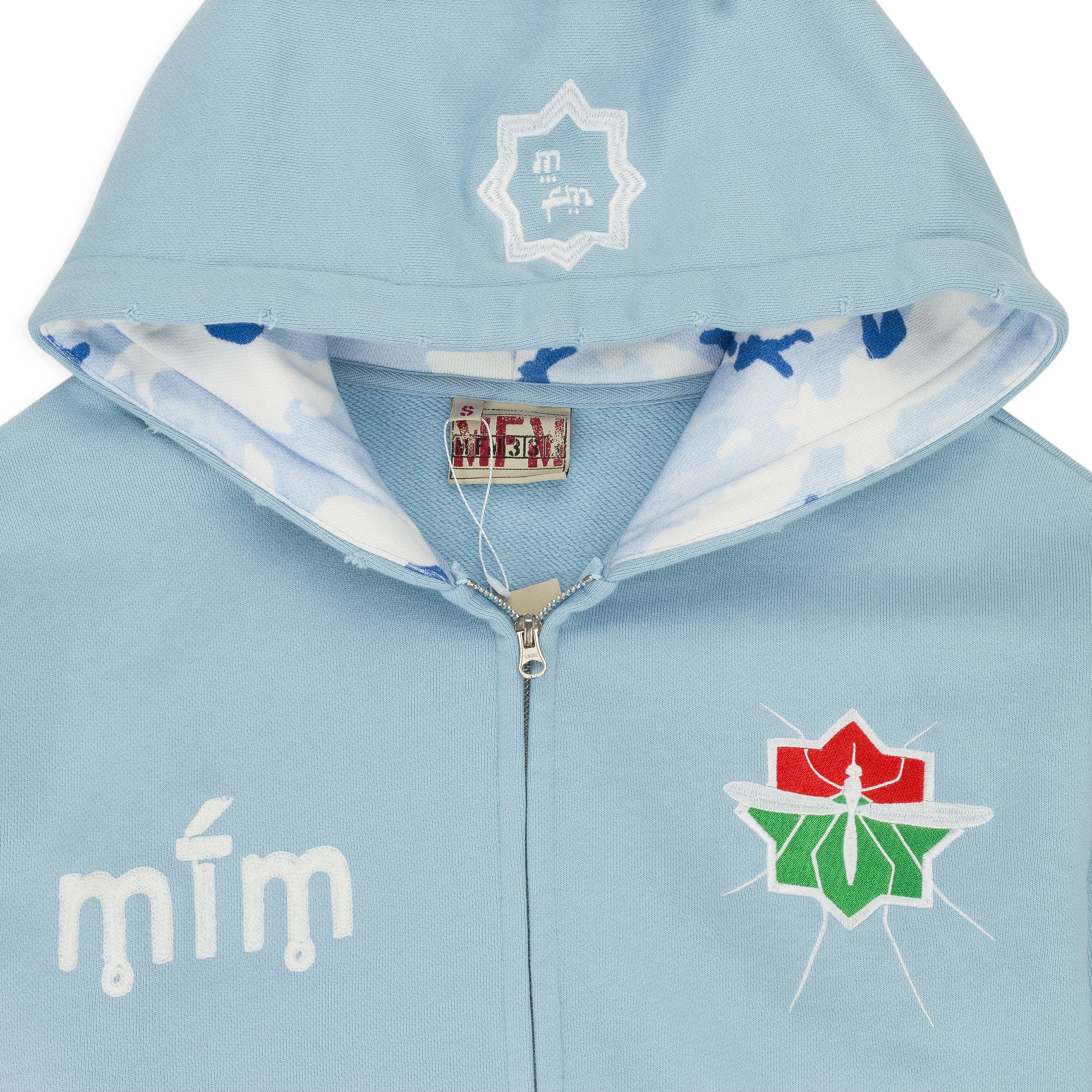 murd333r.fm MURD333R.FM LIGHT BLUE SPECIAL OPS HOODIE SIZE M Size US M / EU 48-50 / 2 - 3 Thumbnail