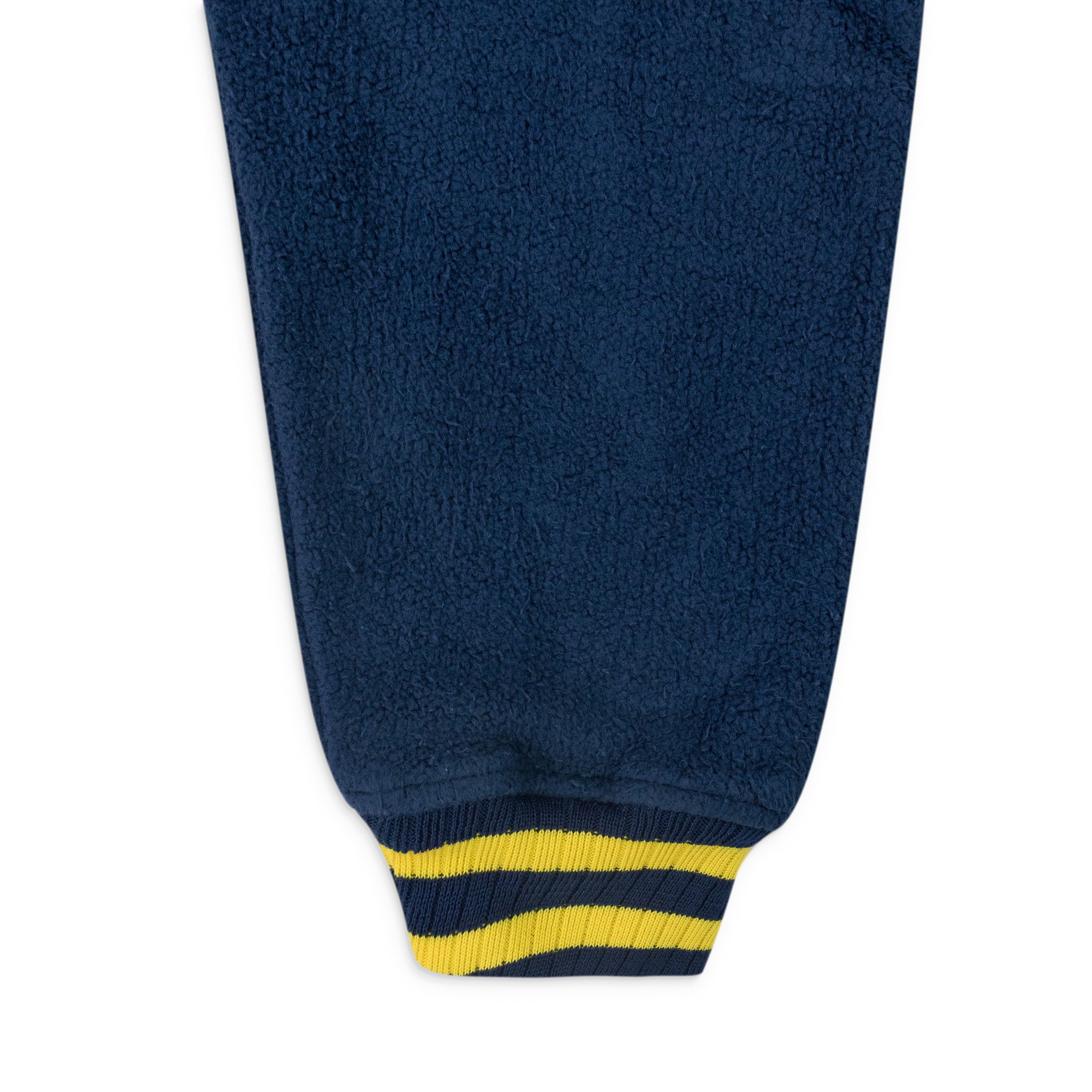 Rhude Rhude NAVY OVERSIZED LOGO TERRY VARSITY JACKET SIZE M Size US M / EU 48-50 / 2 - 7 Thumbnail