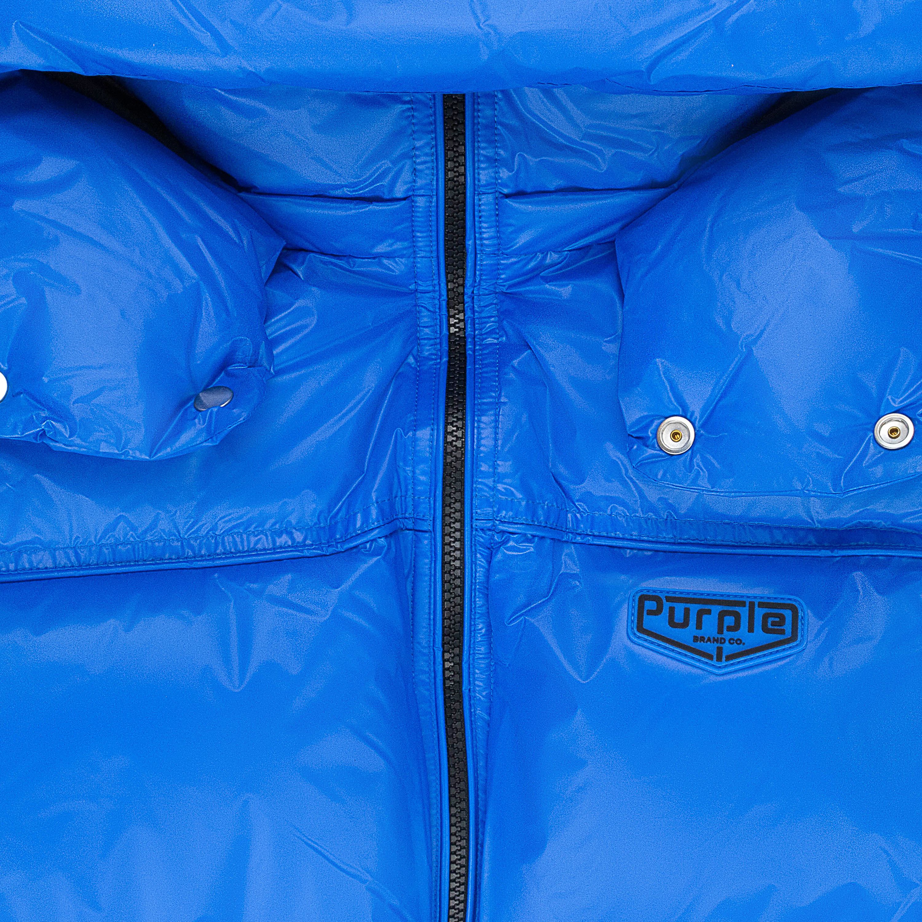 Purple Brand NYLON DOWN BLUE PUFFER JACKETS Size M Size US M / EU 48-50 / 2 - 3 Thumbnail