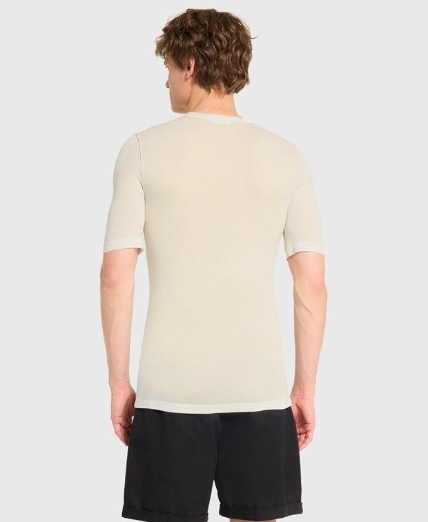 AMI T-shirt Craie Size US XS / EU 42 / 0 - 2 Thumbnail