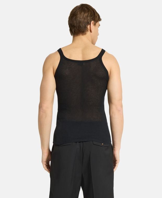 Saint Laurent Paris Cashmere-blend top Cassandre Size US M / EU 48-50 / 2 - 2 Thumbnail