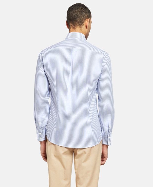 Brunello Cucinelli Long-sleeved shirt - slim fit Size US XL / EU 56 / 4 - 2 Thumbnail