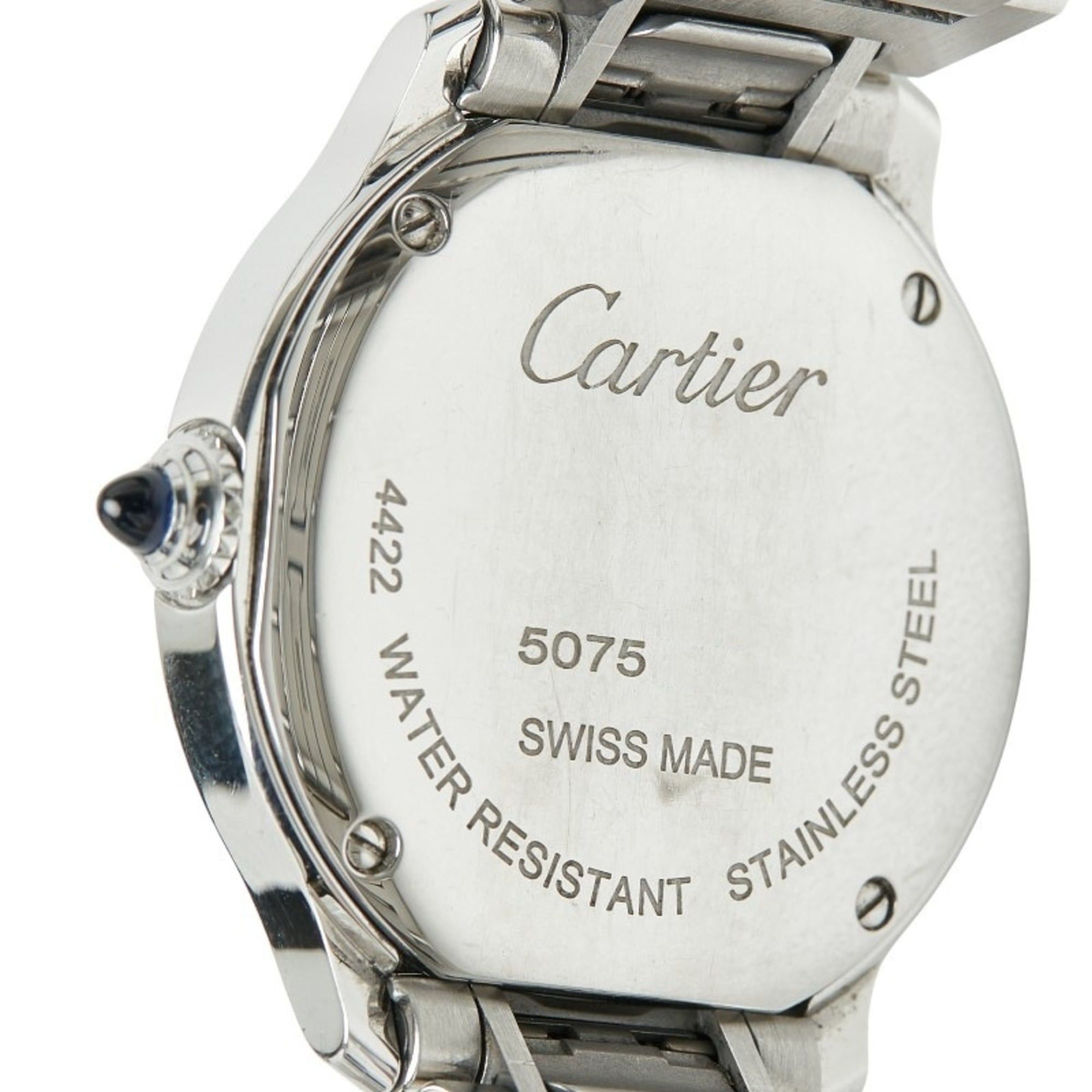 Cartier Cartier Ronde Must de Online Exclusive Watch WSRN0033 Quartz White Dial Stainless Steel Ladies CARTIER Size ONE SIZE - 6 Thumbnail