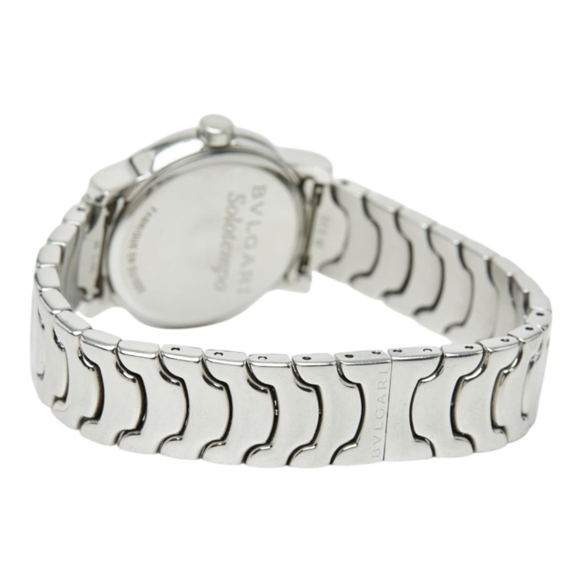 Bvlgari Bulgari Solotempo ST29S Quartz Watch, White Dial, Stainless Steel, Women's, BVLGARI Size ONE SIZE - 5 Thumbnail