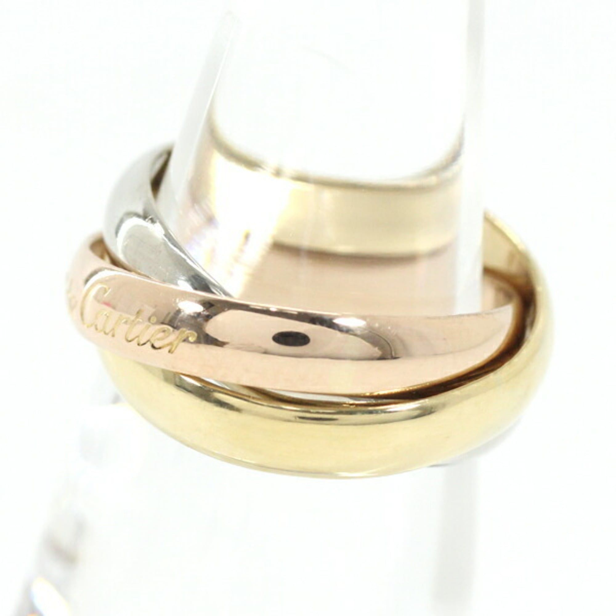 Cartier Cartier Trinity Classic MM 18K Gold Ring for Women and Men (MO1038) Size ONE SIZE - 2 Thumbnail