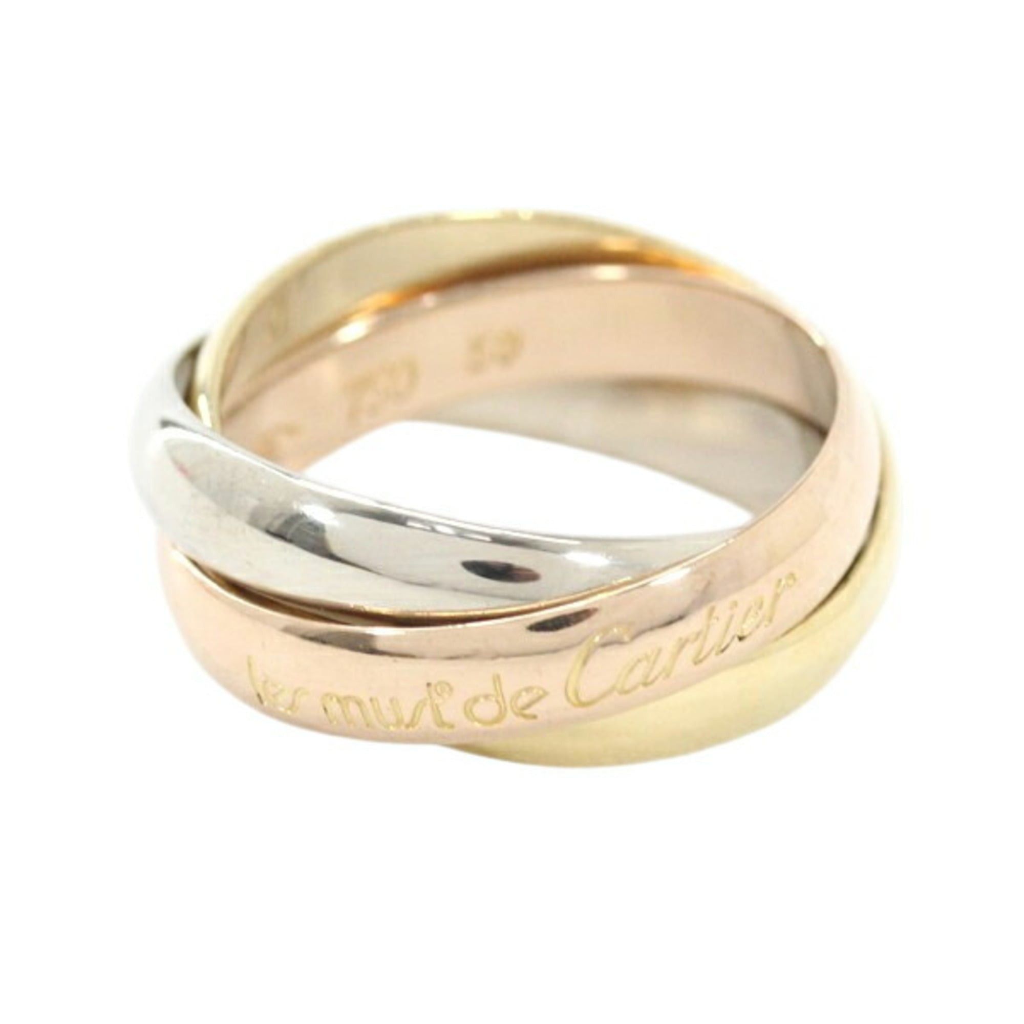 Cartier Cartier Trinity Classic MM 18K Gold Ring for Women and Men (MO1038) Size ONE SIZE - 5 Thumbnail