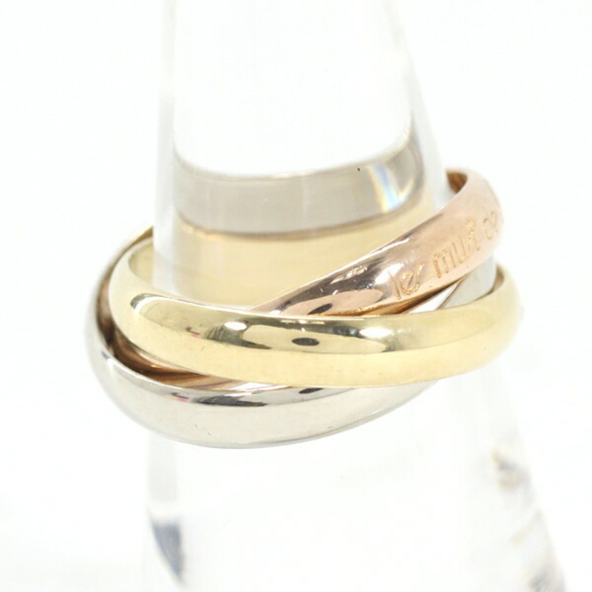 Cartier Cartier Trinity Classic MM 18K Gold Ring for Women and Men (MO1042) Size ONE SIZE - 3 Thumbnail