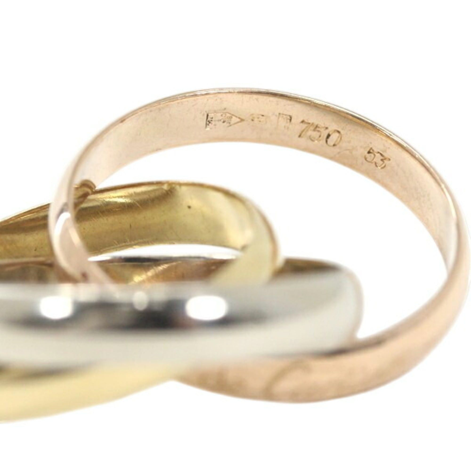 Cartier Cartier Trinity Classic MM 18K Gold Ring for Women and Men (MO1042) Size ONE SIZE - 7 Thumbnail