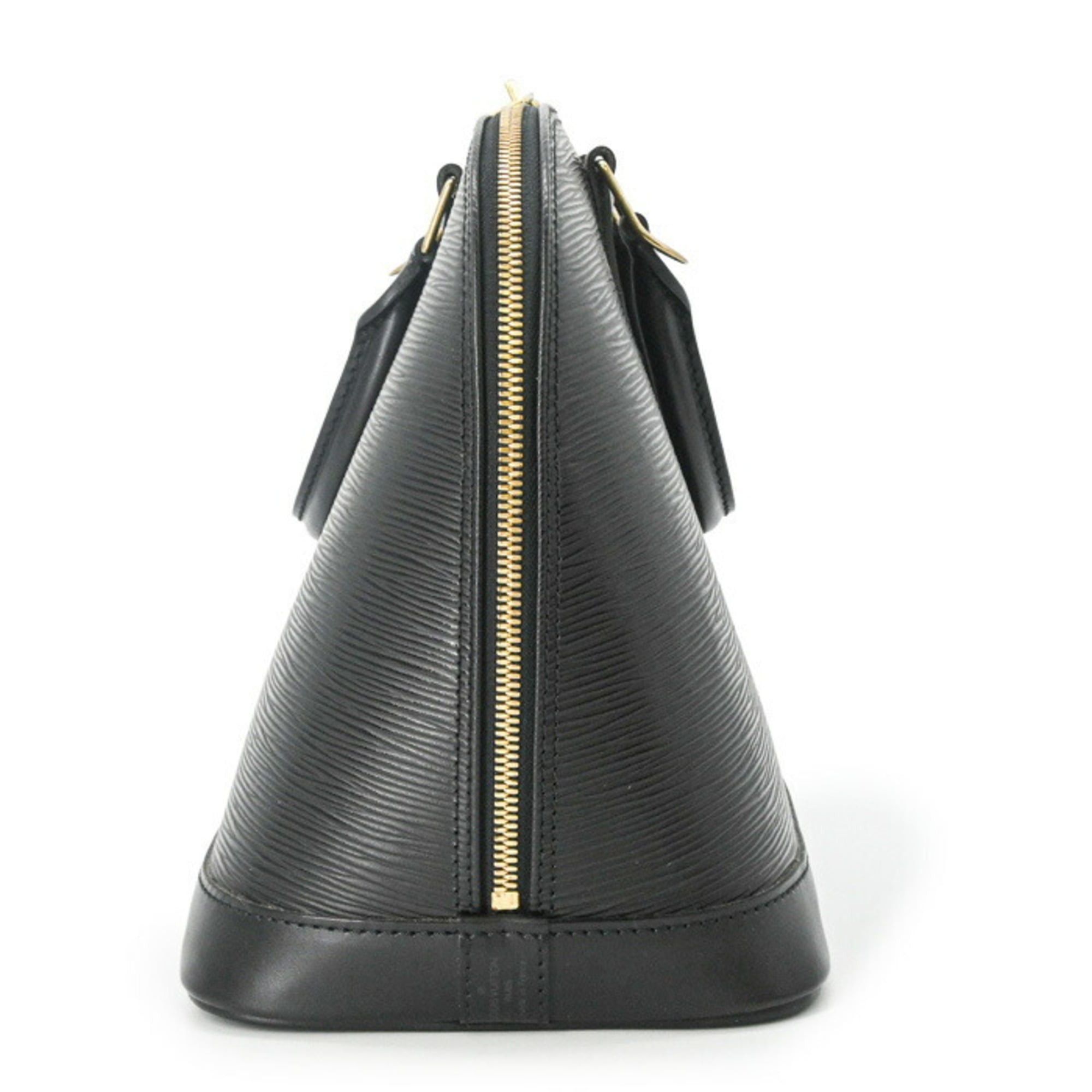 Louis Vuitton LOUIS VUITTON Alma Epi Noir Handbag Leather Bag Black Women's M52142 Size ONE SIZE - 4 Thumbnail