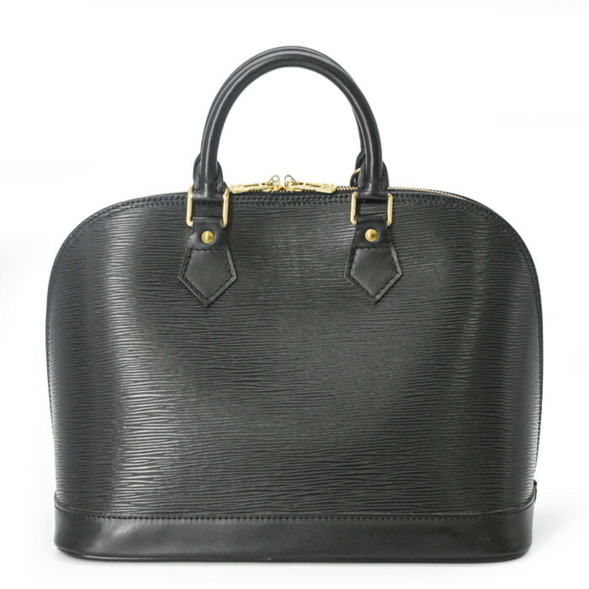 Louis Vuitton LOUIS VUITTON Alma Epi Noir Handbag Leather Bag Black Women's M52142 Size ONE SIZE - 3 Thumbnail